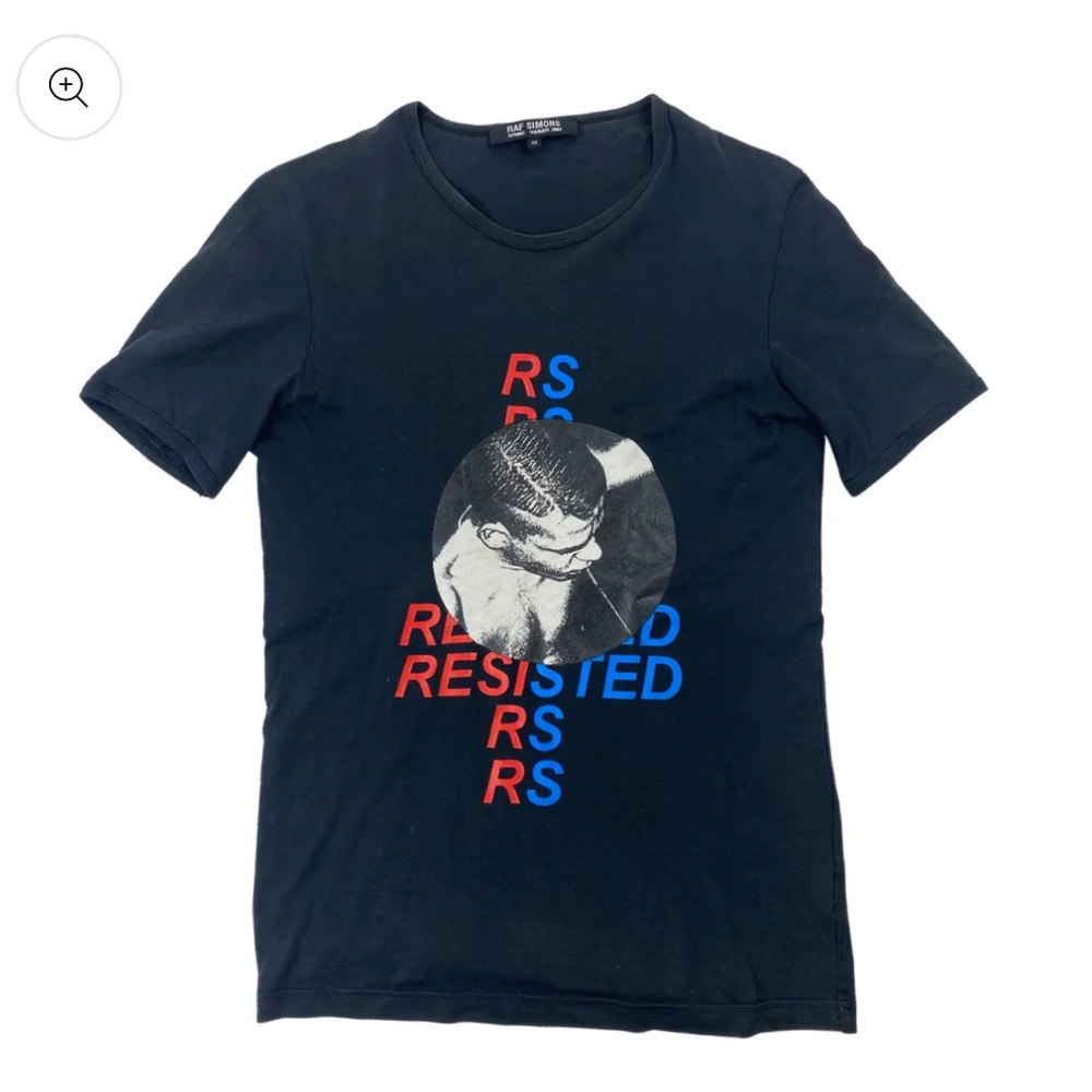 Raf Simons ss03 Consumed “resisted” tee worn by ken car$on goomba. size 46